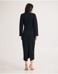 Oxford - Rebecca Ponti Long Sleeve Dress
