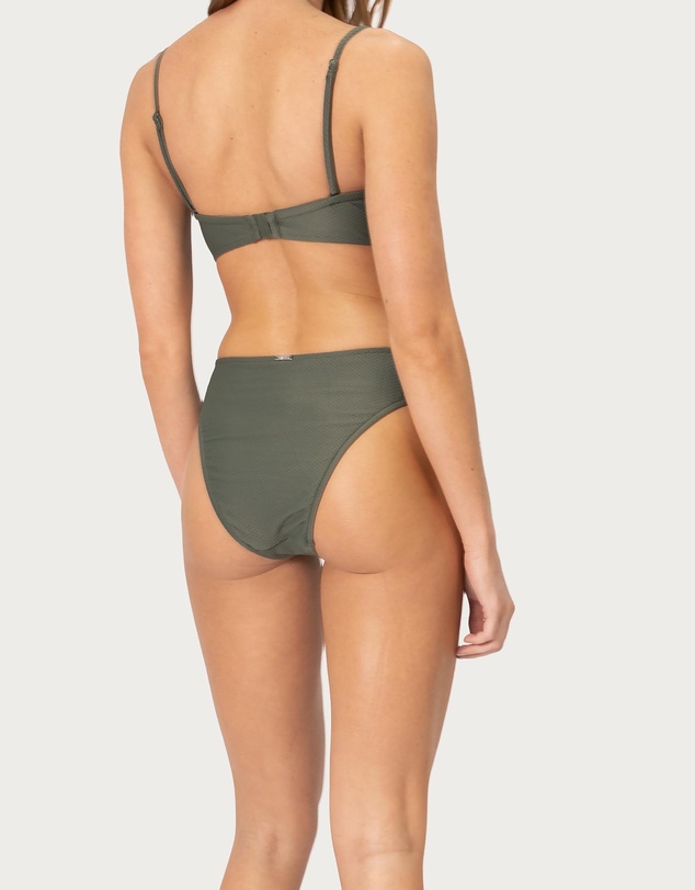 Baku Swimwear - Rococco High Waist Cheeky Bikini Bottom
