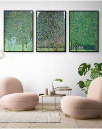 Inka Arthouse - 3x Gustav Klimt Exhibition Art Prints