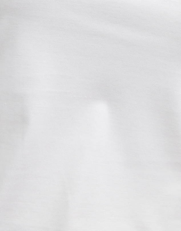 Honey and Beau -  jersey slim fit top with cap sleeves in white