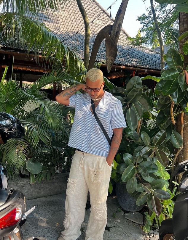 Arvust - Seersucker Short Sleeve Resort Shirt