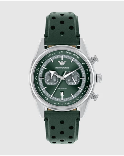 Emporio Armani - Green Chronograph Watch