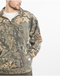 Vintage by The Real Deal - Pre Loved - Vintage Mossy Oak Realtree Camo Quarter Zip Sweatshirt