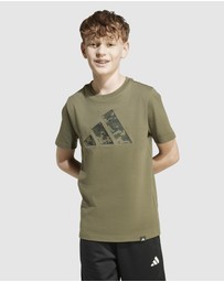 adidas Sportswear - Camo Graphic Tee - Kids-Teens