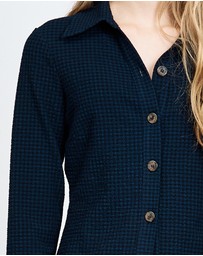 bul - Sade Shirt Navy Check