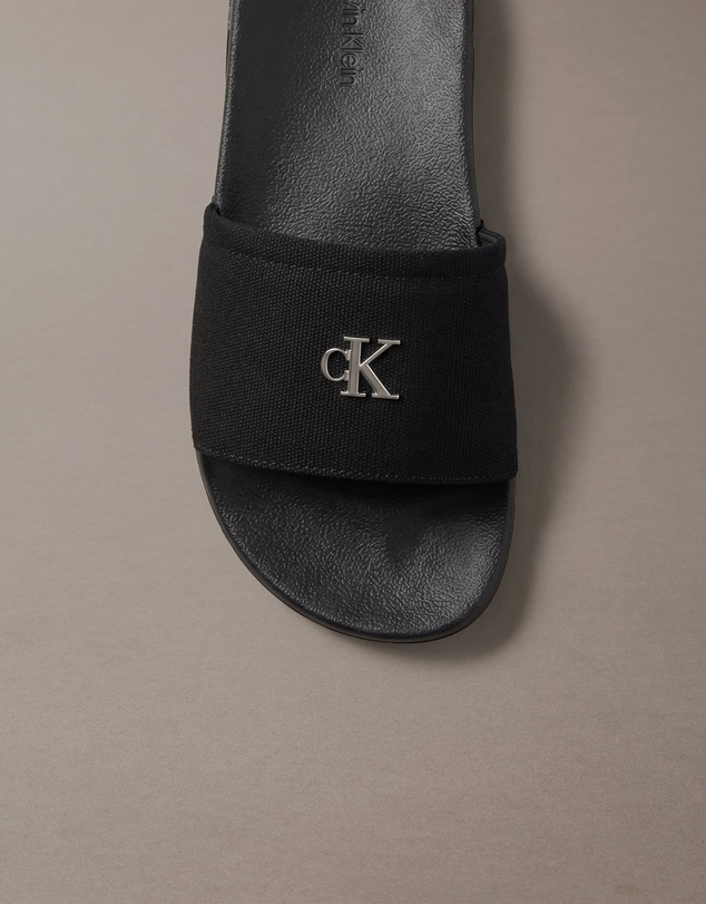 Calvin Klein - Nemo Canvas Signature Logo Sliders