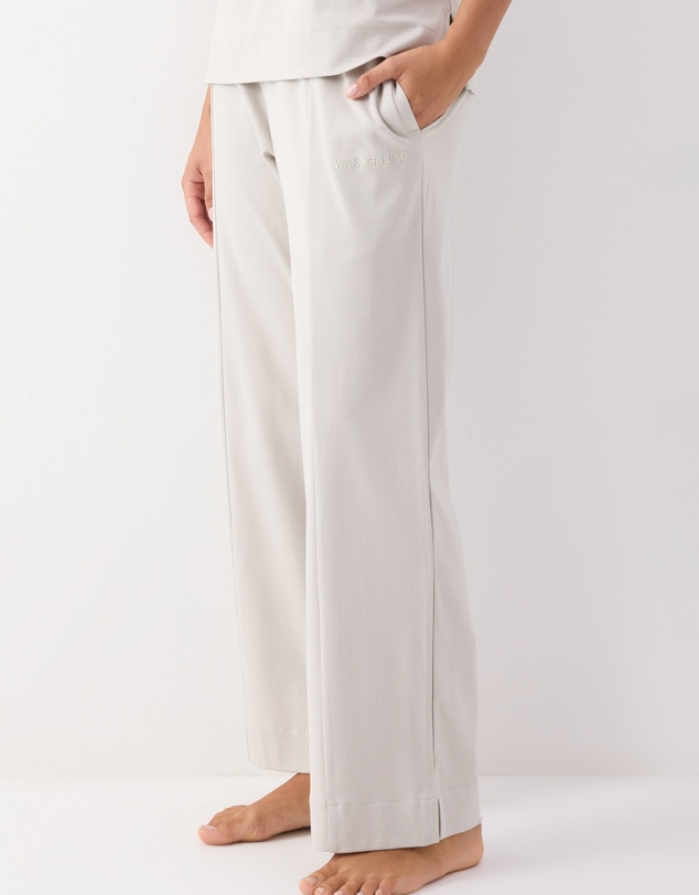 Wanderluxe Sleepwear - Grace Pants Stone