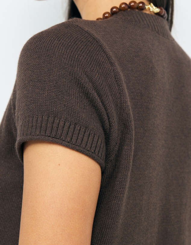 AERE - Abi Cotton Cashmere Blend Cardigan