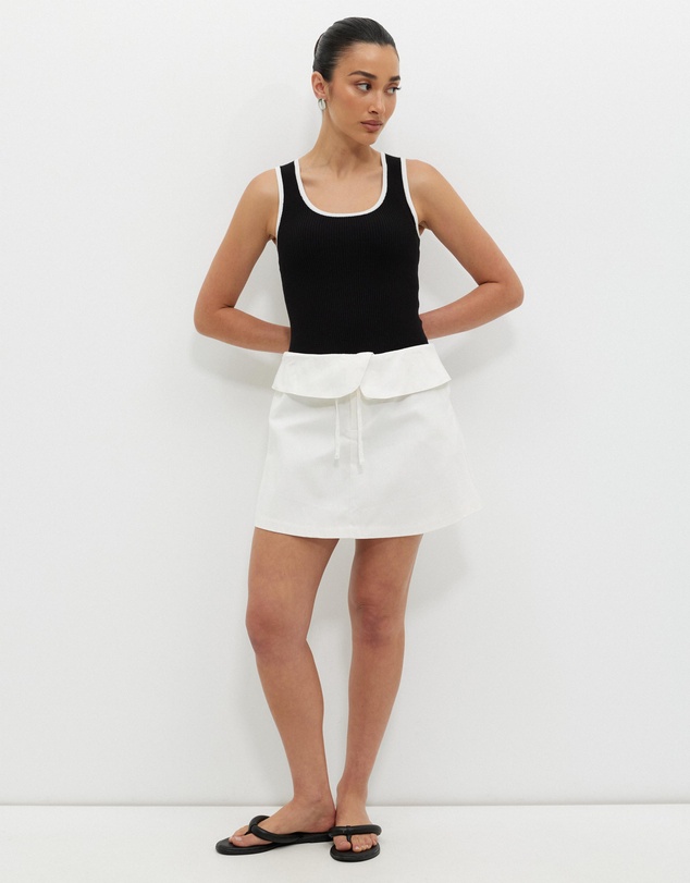 Calli - Valou Fisherman Twill Skirt