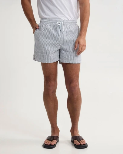 Oxford - Cisco Cotton Blend Swim Shorts