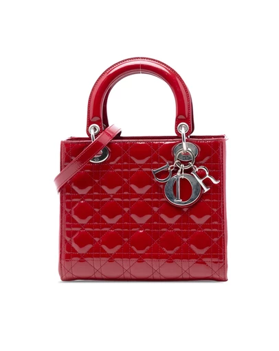 Pre-Loved by Azura Reborn - Pre-Loved Medium Patent Cannage Lady Dior
