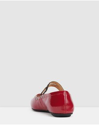 Rollie - Ballet MJ Square Toe Stud Flat