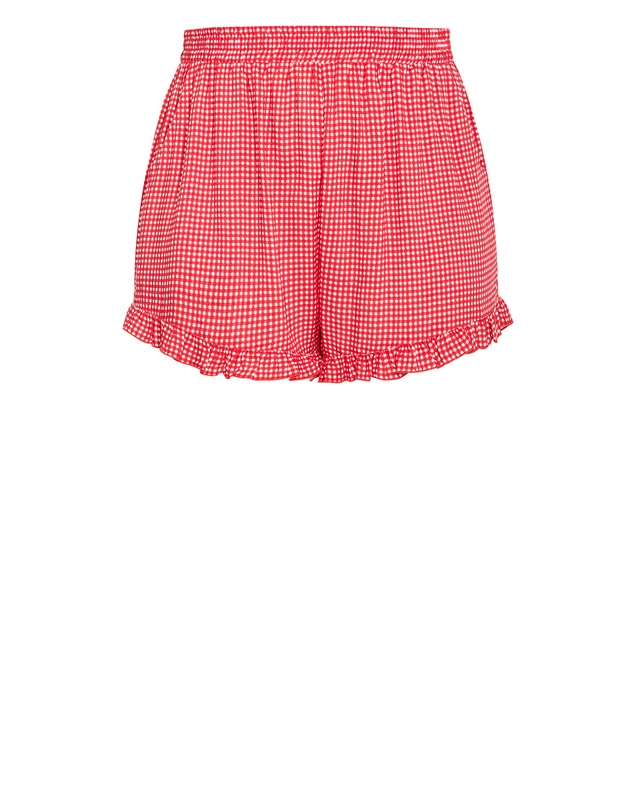 City Chic - Gigi Gingham Pyjama Shorts