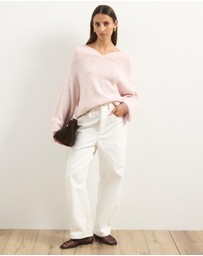 Atmos&Here - Kalli V-Neck Knit Jumper