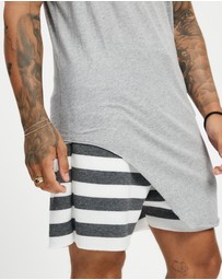 Surrounded By Ghosts - The Hexaferrum Assymetrical Cotton Singlet
