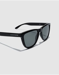 Hawkers Co - HAWKERS - Polarized Diamond Black ONE RAW  Sunglasses for Men and Women UV400
