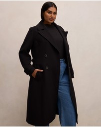 Forever New Curve - Remi Curve Buttoned Trench Coat