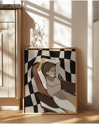 Olive et Oriel - KH Studio - A Sitting Place for a Passenger - Not In Love by Karla Hyman Art Print