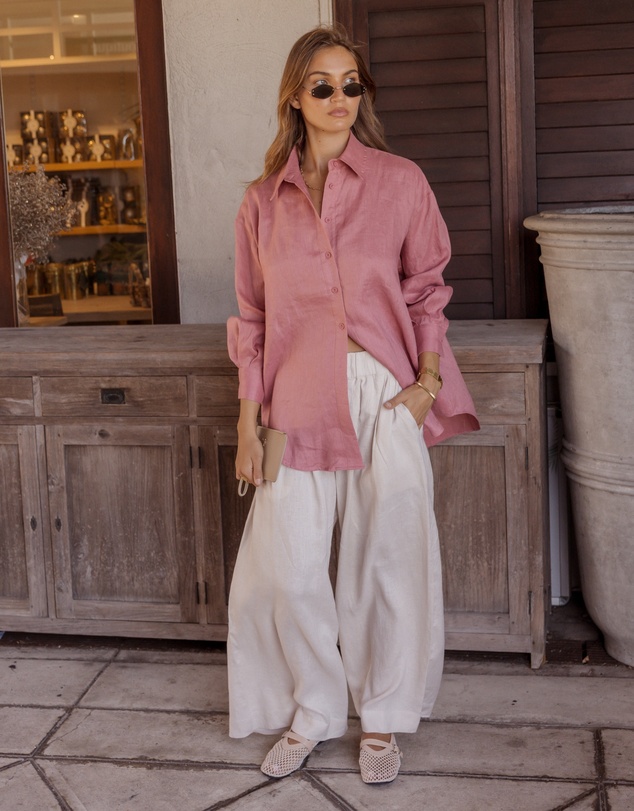 ALEXANDRA - Pluto Shirt Dusty Pink