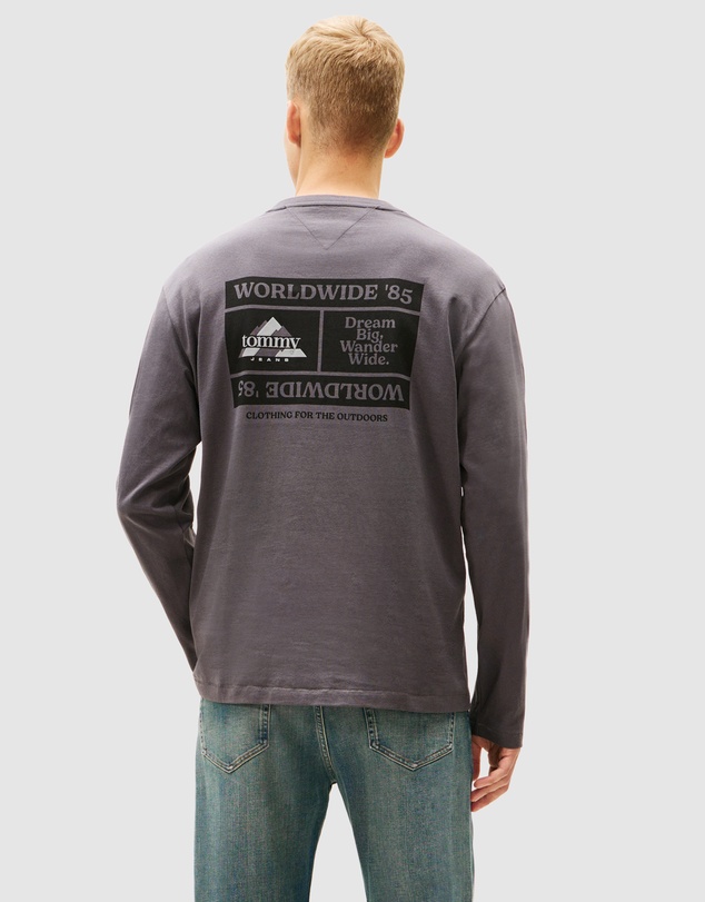 Tommy Jeans - Relaxed Peaks LS Tee