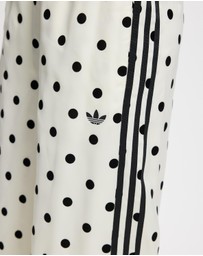 adidas Originals - Satin Polka Dots Wide Leg Pants