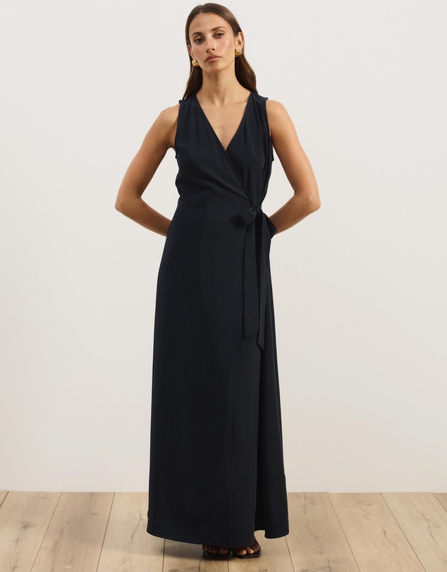 Atmos&Here - Lily Wrapover Midi Dress