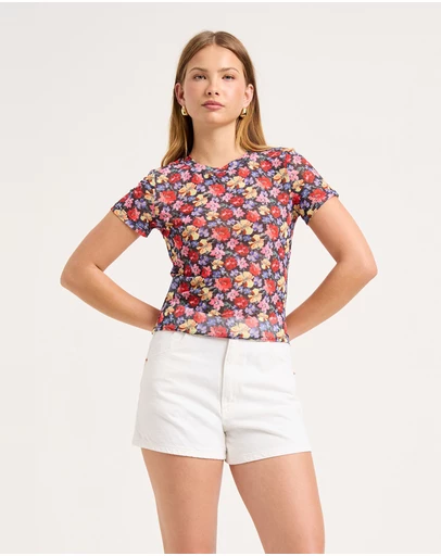 Rolla's - Mirage Short Vintage White