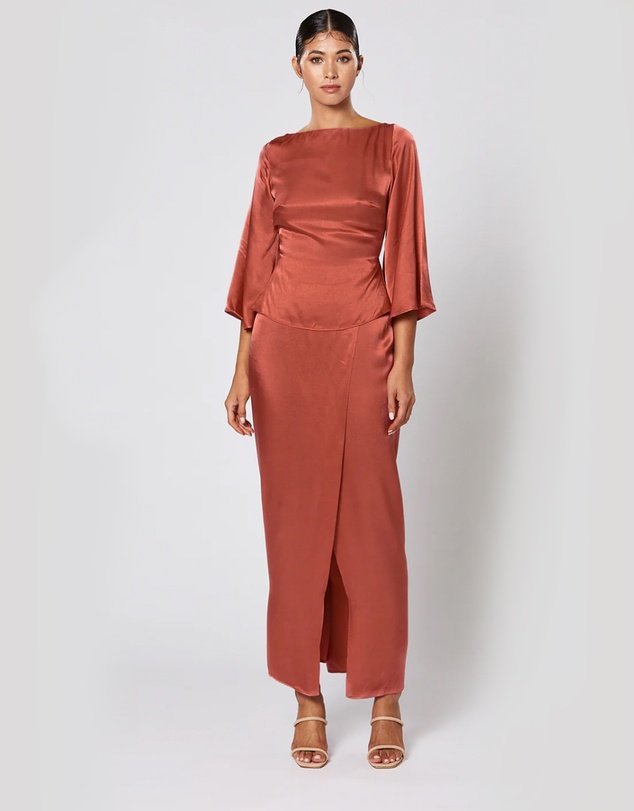 Winona - Cinta Dress Copper
