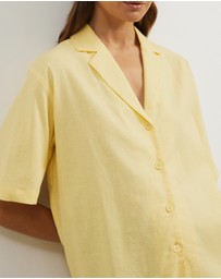 Atmos&Here - Paradise Linen Blend Shirt