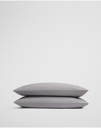 Country Road - Heron Grown Cotton Standard Pillowcase Pair