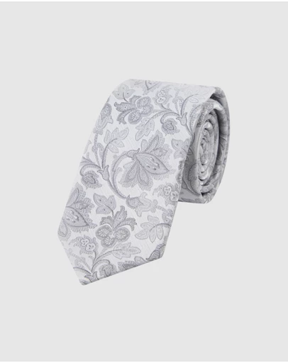 yd. - Vernazza Floral 6.5 Cm Tie