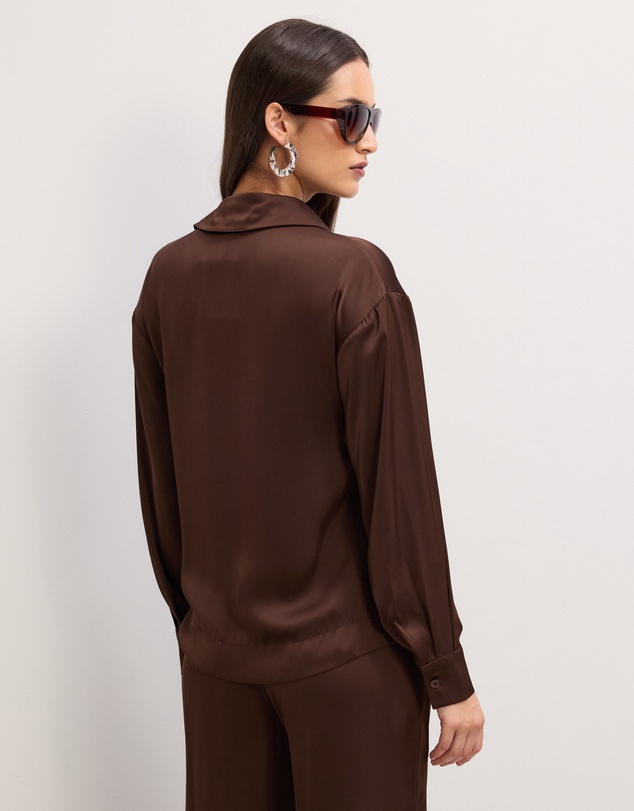 The Fated - Josephine Satin Shirt