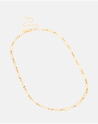 Lovisa - Waterproof Gold Plated Stainless Steel Open Oval Link Necklace