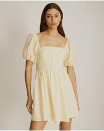 Atmos&Here - Bobbie Puff Sleeve Mini Dress