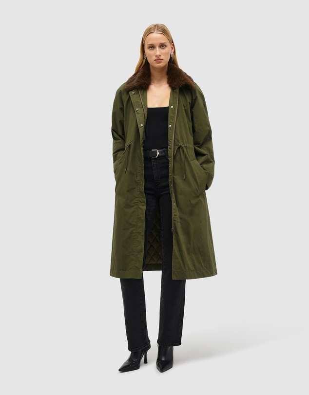 Neuw - Faux Fur Collar Parka