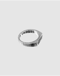 Haze & Glory - ICONIC EXCLUSIVE - Ring Rose Signet 925 Sterling Silver