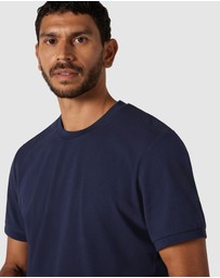 Politix - Slim Fit Jacquard Texture Tee