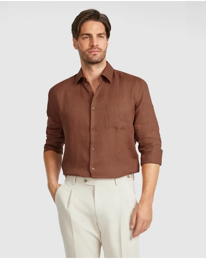 Tarocash - Hamilton Pure Linen Shirt