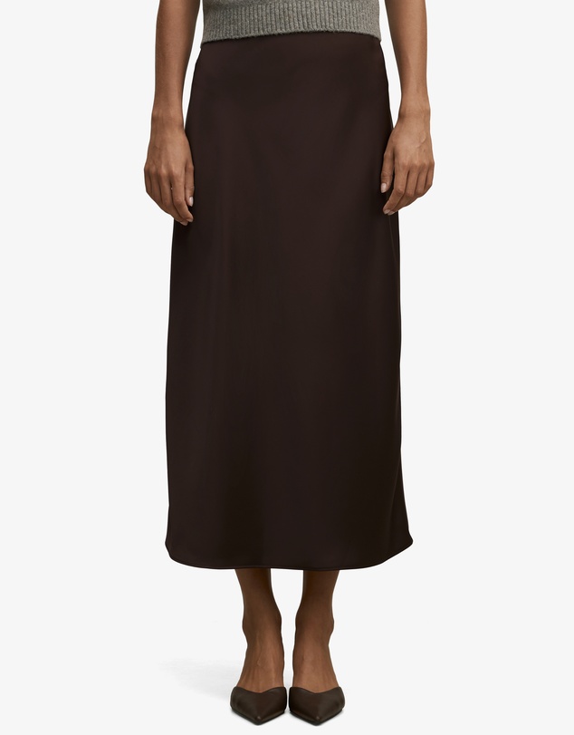 Forever New - Sally Satin Column Skirt