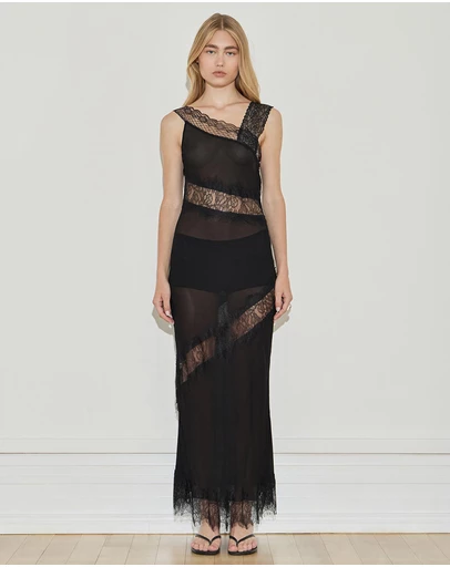 Maison Essentiele - Deconstructed Lace Dress