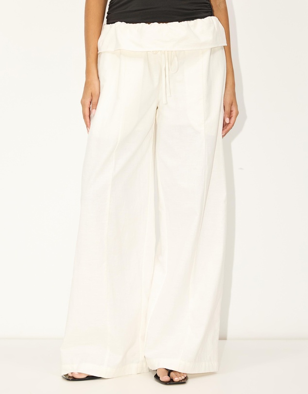 Dazie - Bayside Linen Blend Relaxed Pants
