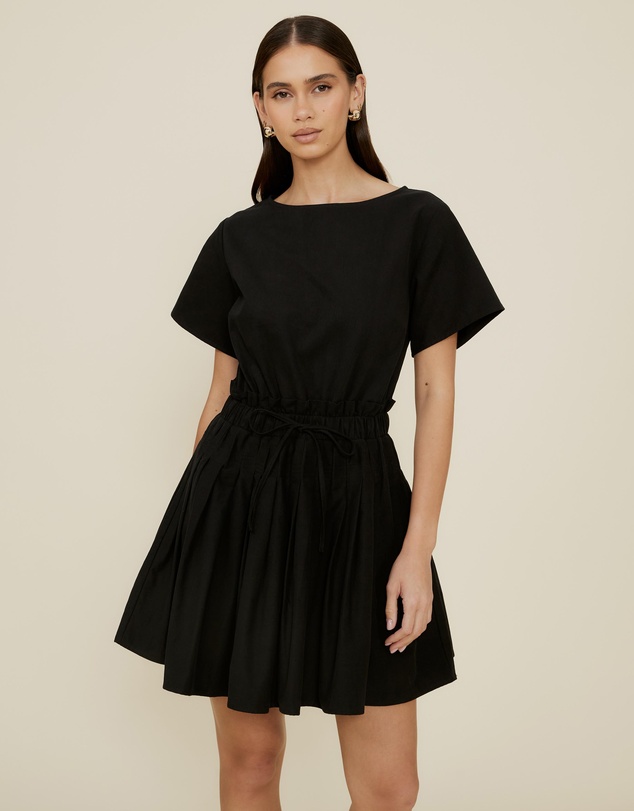 The Fated - Freya Mini Tucked Dress