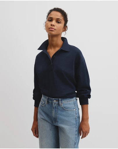 Country Road - Australian Cotton Polo Sweat