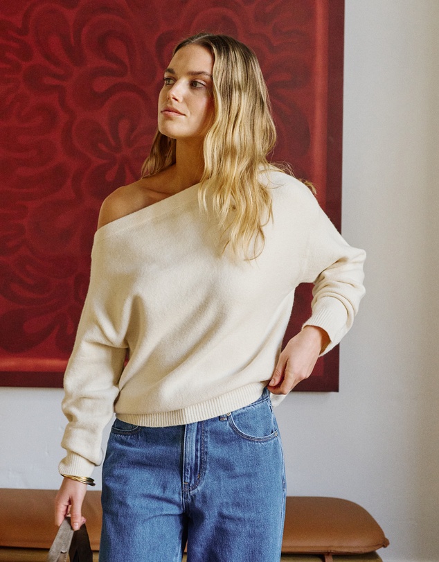 Ceres Life - Rani Off Shoulder Knit