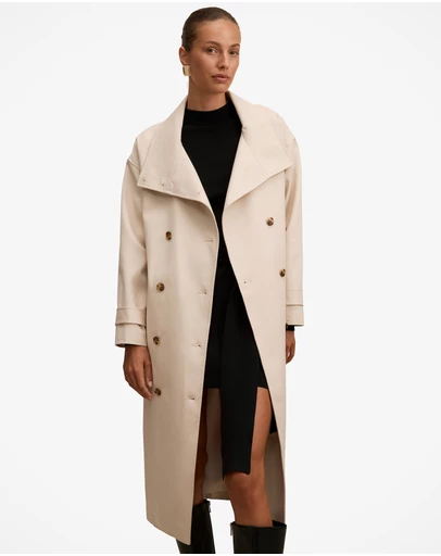 Forever New - Vanessa Funnel Neck Trench Coat