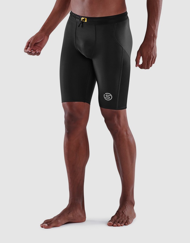 SKINS - SKINS Compression Men's Series-3 Running/Gym Half Tight Black