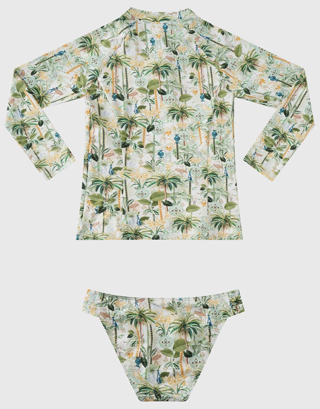 Aqua Blu Kids - Madagascar Long Sleeve Rash Vest Set - Teens