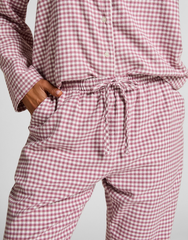 Hunkemoller - Flannel Check Essential Pants