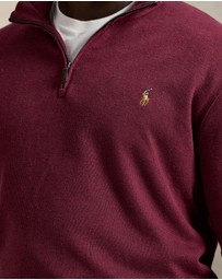 Polo Ralph Lauren - ICONIC EXCLUSIVE - Big & Tall - Estate-Rib Quarter-Zip Pullover