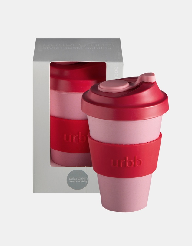 porter green - urbb | biodegradable bamboo coffee cup